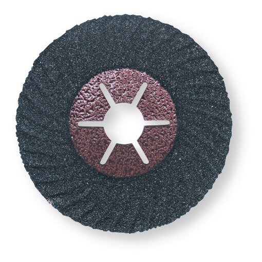 Lamelový brúsny kotúč Top, ø 115 mm, 10° klenutý, P 80